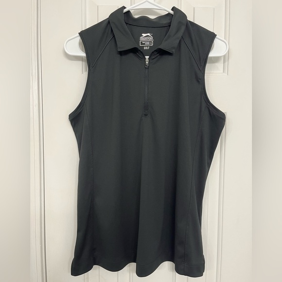 Slazenger Tops - Slazenger Golf Black Sleeveless Top size large